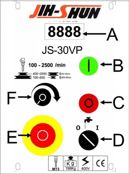 JS-30VP Panel